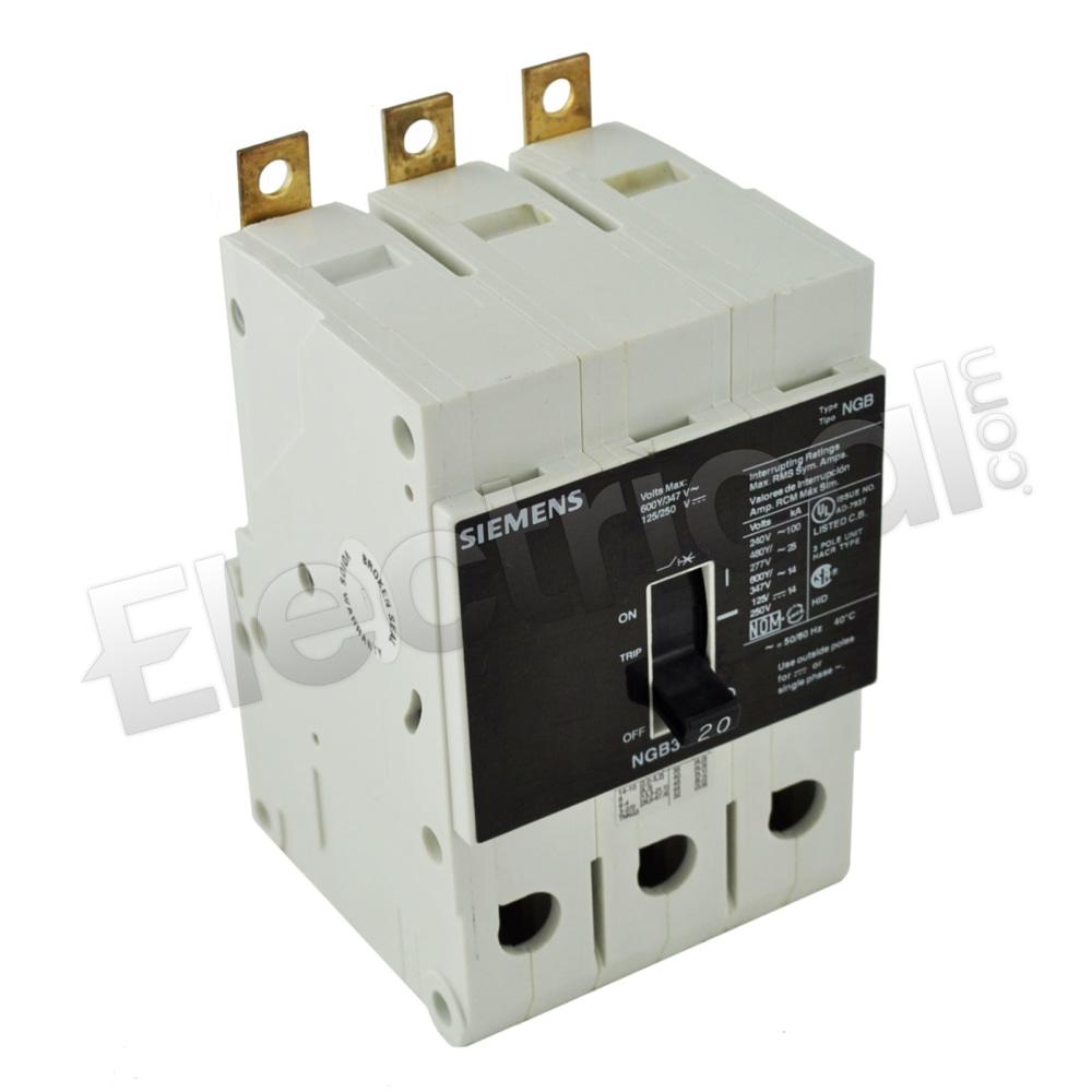 Siemens Molded Case NGG3B080B
