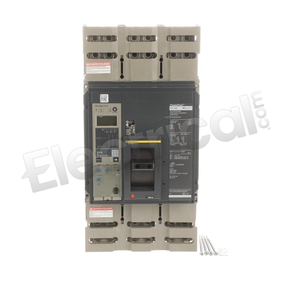 Square D Molded Case PGL36120U41ABC