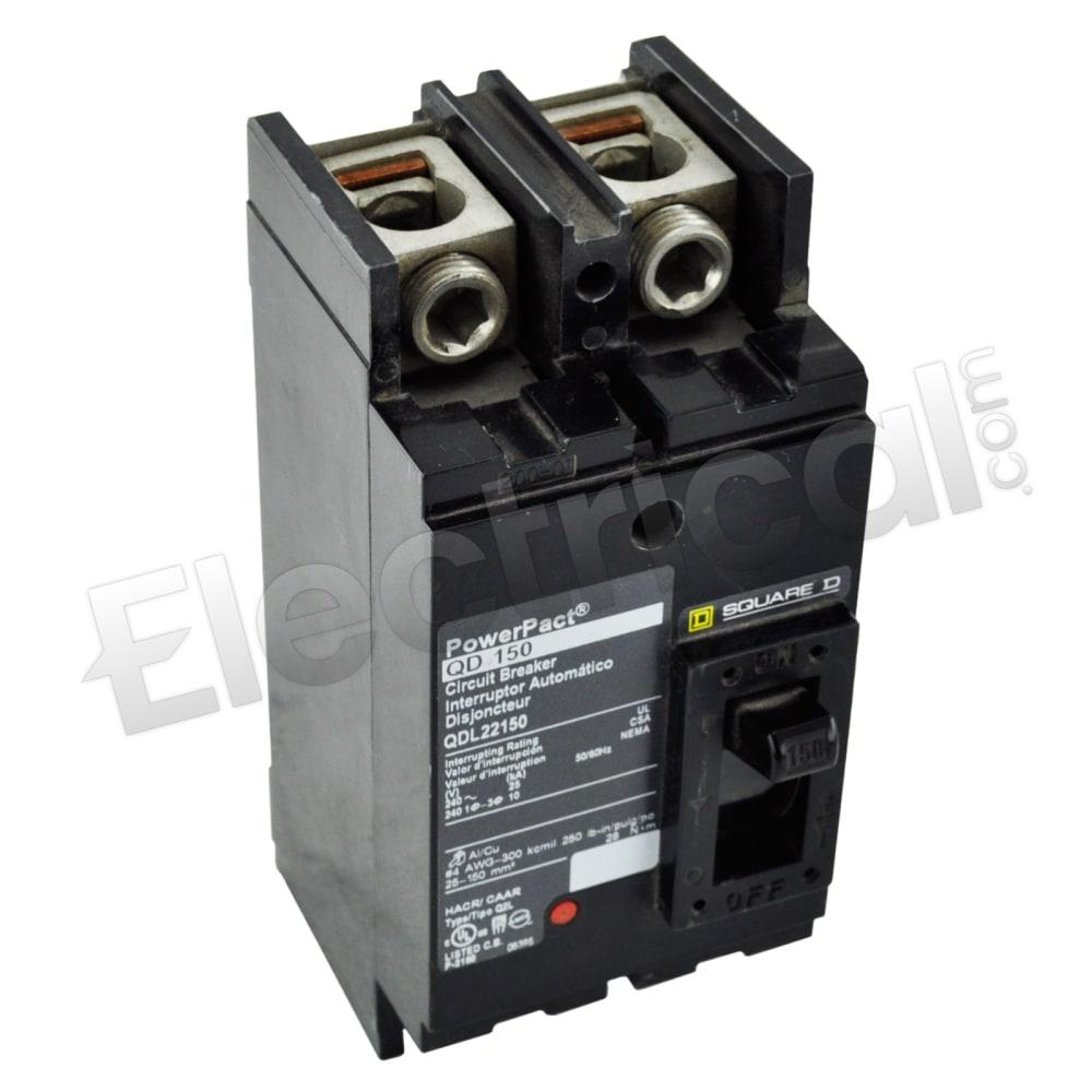 Square D Molded Case QDL22150YP
