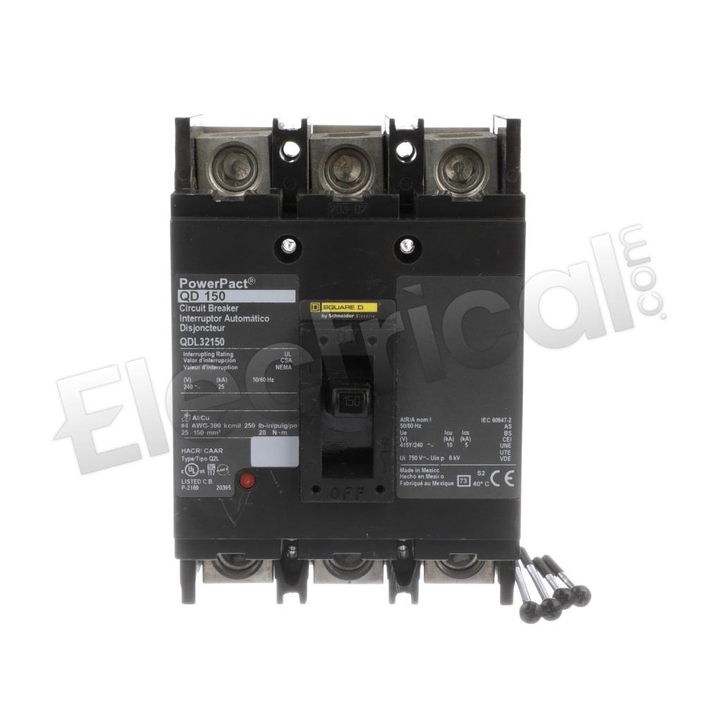 Square D Molded Case QDL32150YP