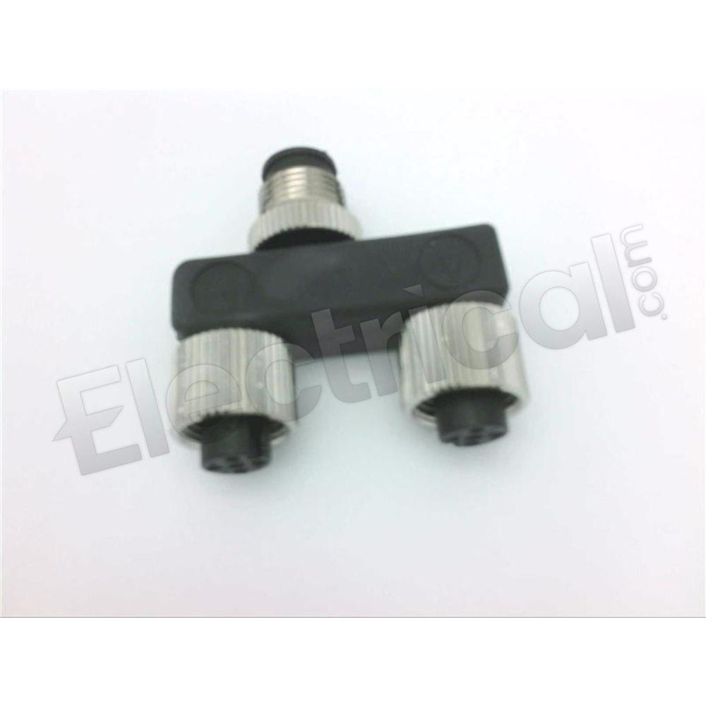 SPLITTER, M12 MALE TO 2 M12 FE-E18489