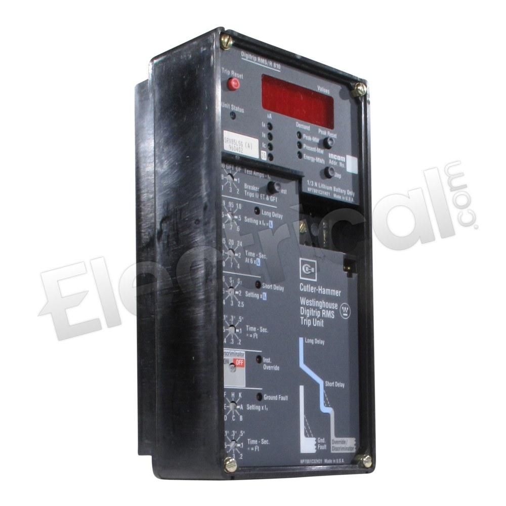 Cutler Hammer Trip Units And Programmers SRV85LSG