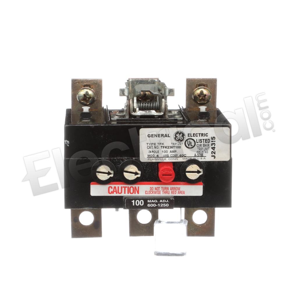 General Electric Trip Units And Programmers TFK236T100