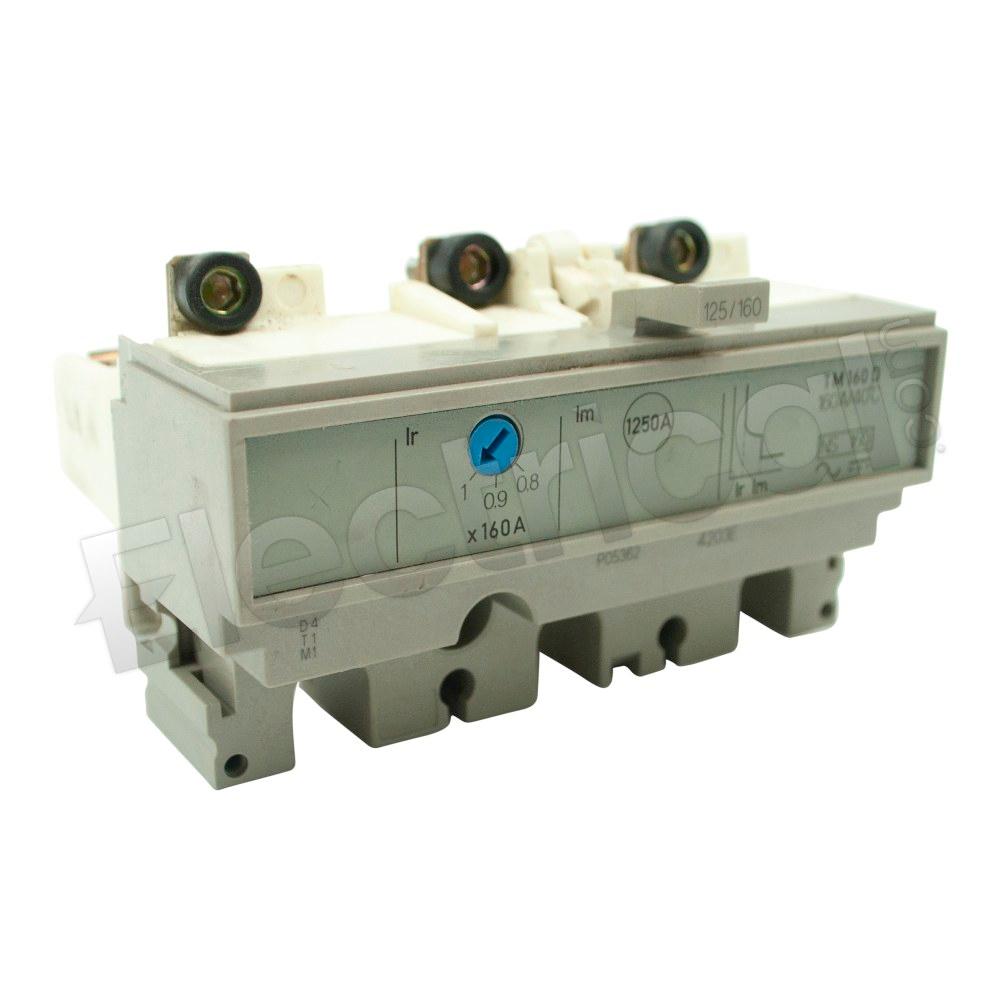 Merlin Gerin Trip Units And Programmers TM160D-4P