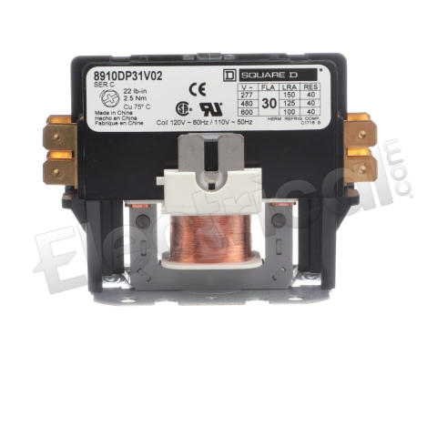 Square D Contactor 8910DP31V02