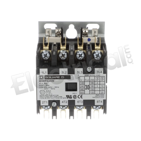 Square D Contactor 8910DPA34V09