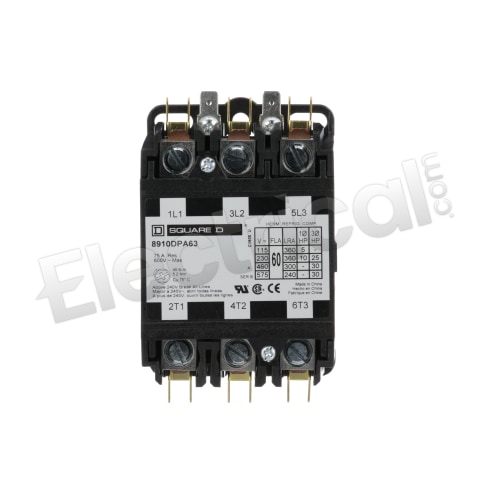 Square D Contactor 8910DPA63V04