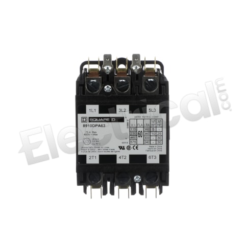 Square D Contactor 8910DPA63V14