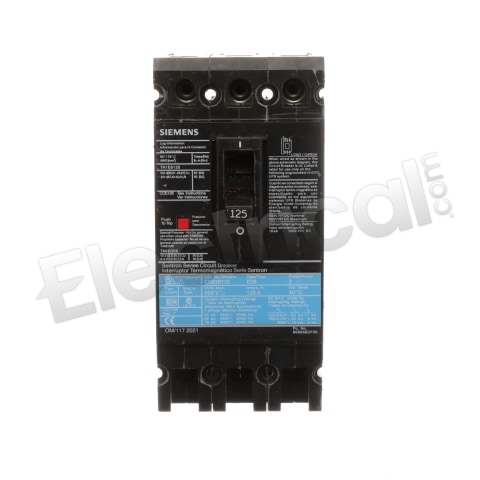 Siemens Molded Case ED63B125L