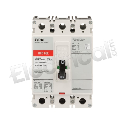Eaton Molded Case HFD3125BP10