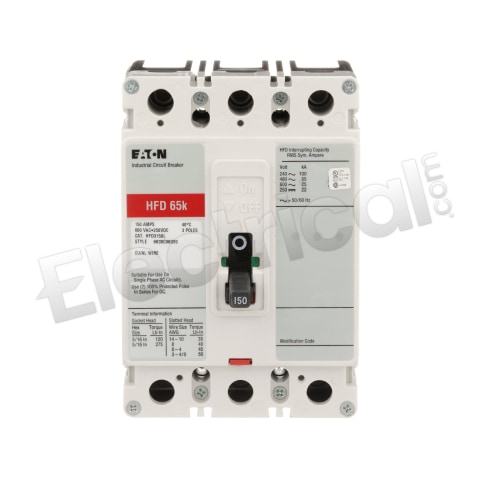 Eaton Molded Case HFD3150VL