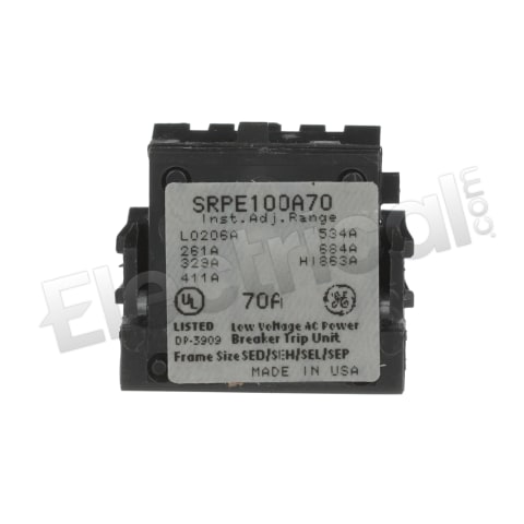 General Electric Rating Plug SRPE100A70