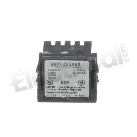 General Electric Rating Plug SRPF250A90