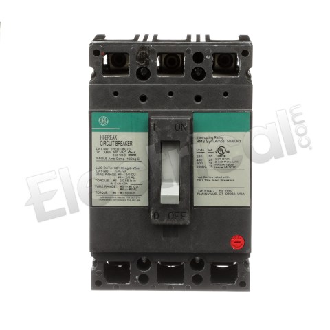General Electric Molded Case THED136070
