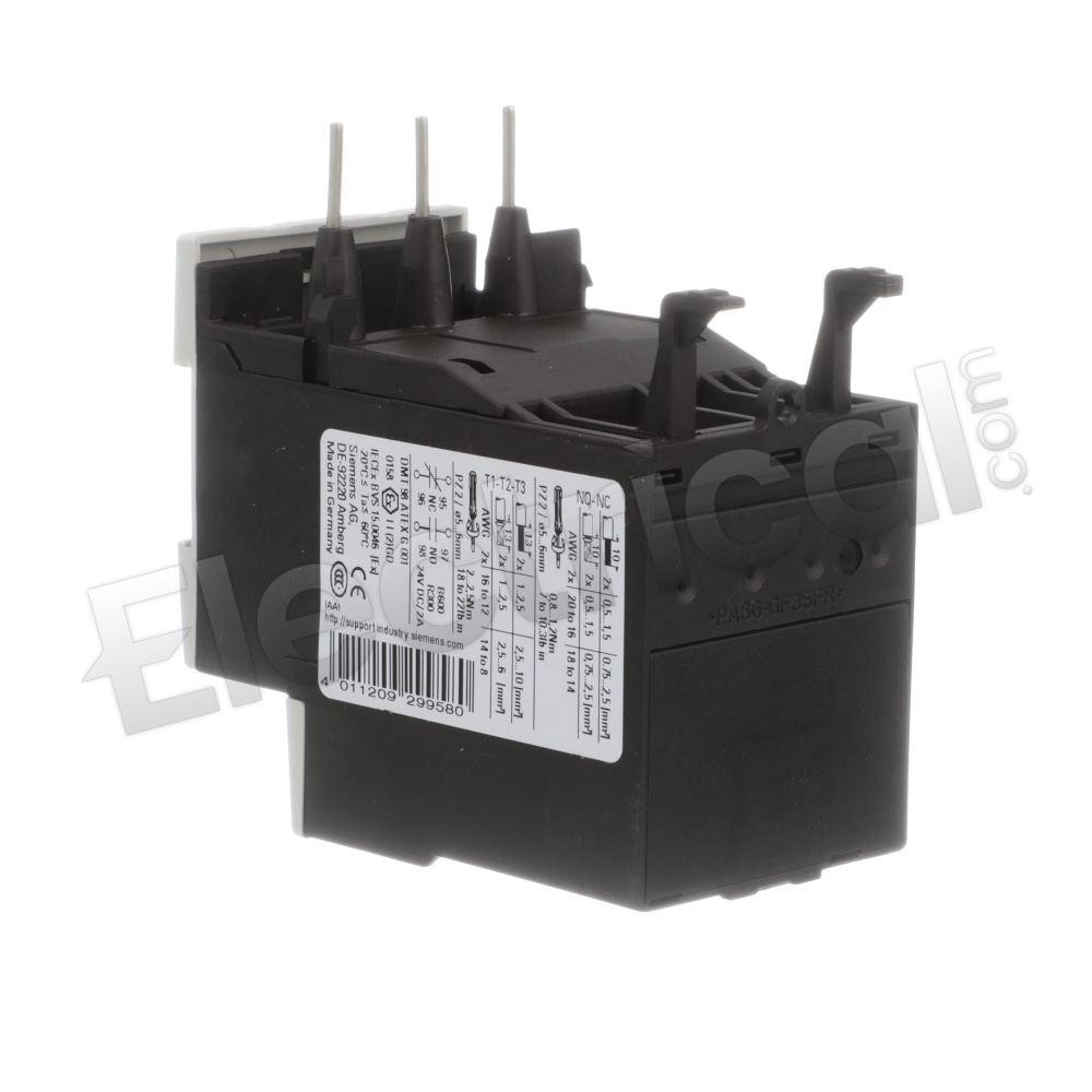 Relè Termico Siemens 3RU1126-1KB0 (LXE04C) – Usato, Funzionante