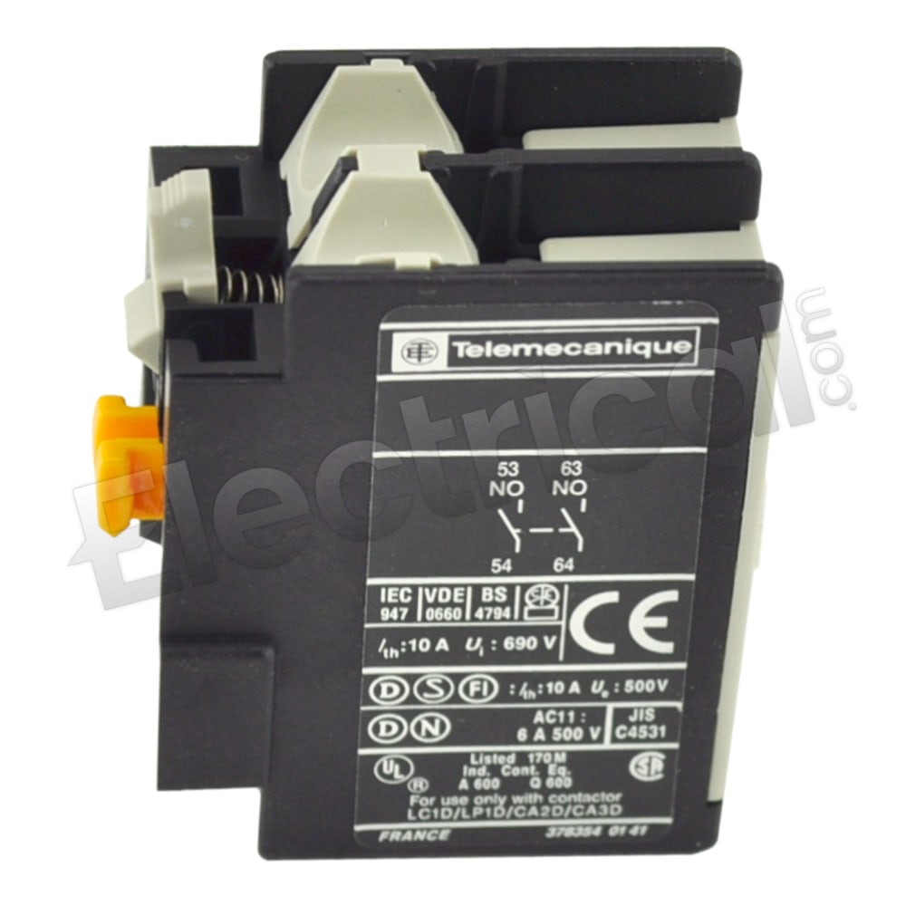 Bloc Contact Telemecanique LA1 DN40 - Schneider, Occasion Testé Fonctionnel