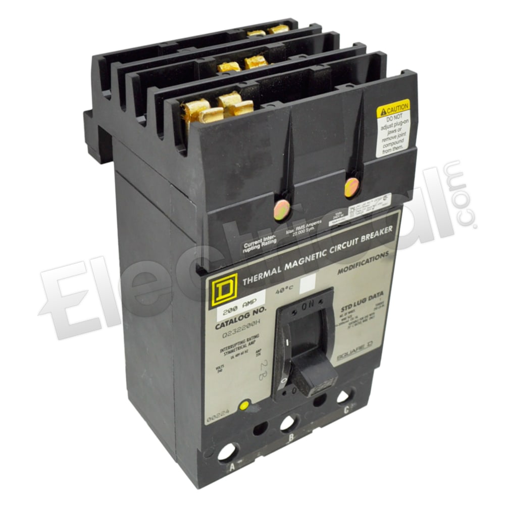 Q232100 - Square D - Molded Case Circuit Breakers