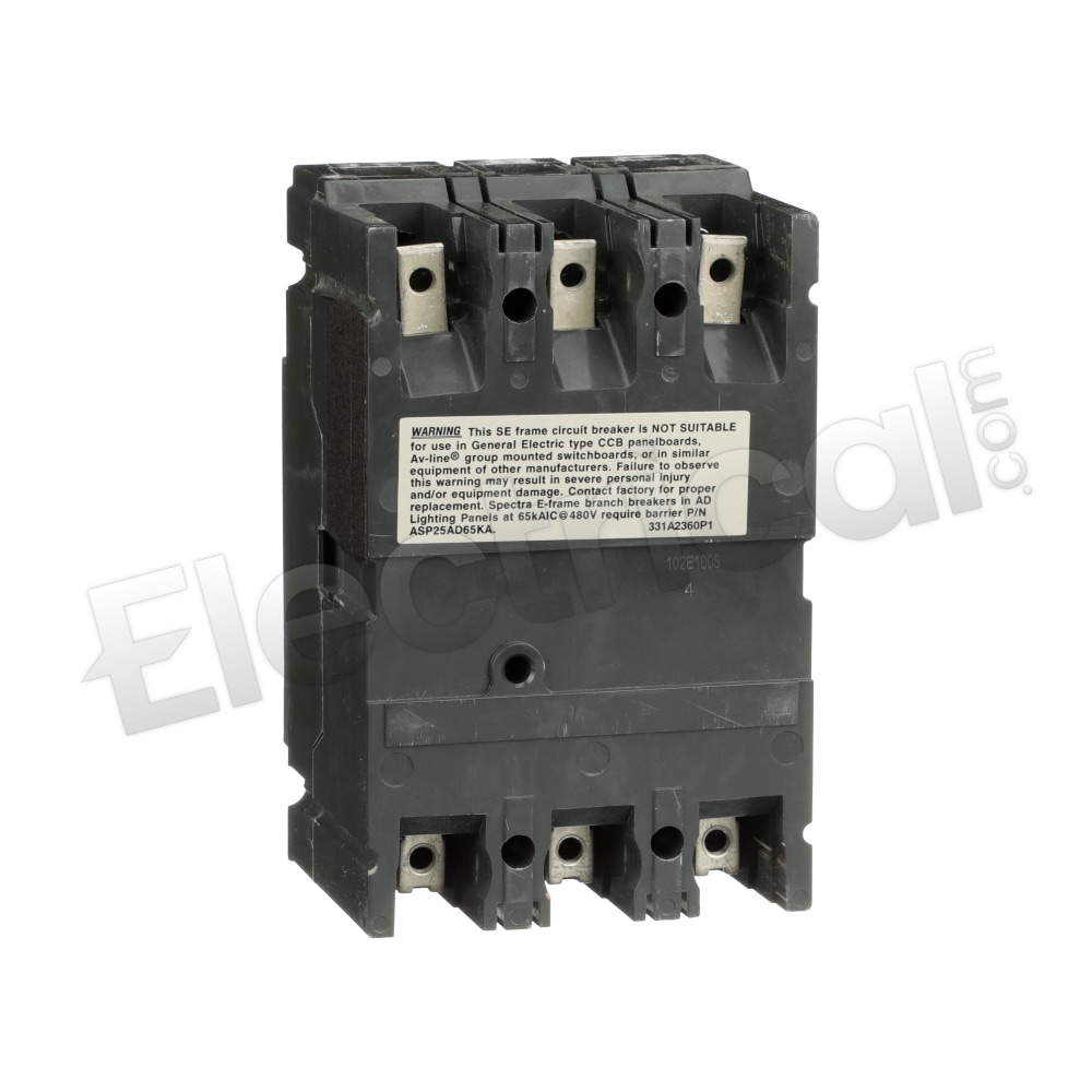 SEHA36AT0060 General Electric 60A 3P Spectra RMS Molded Case